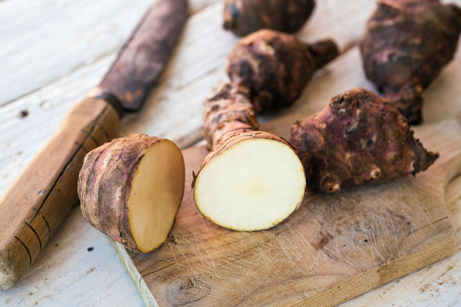 Topinamboer - aardperen verpakt 1kg stuk 2